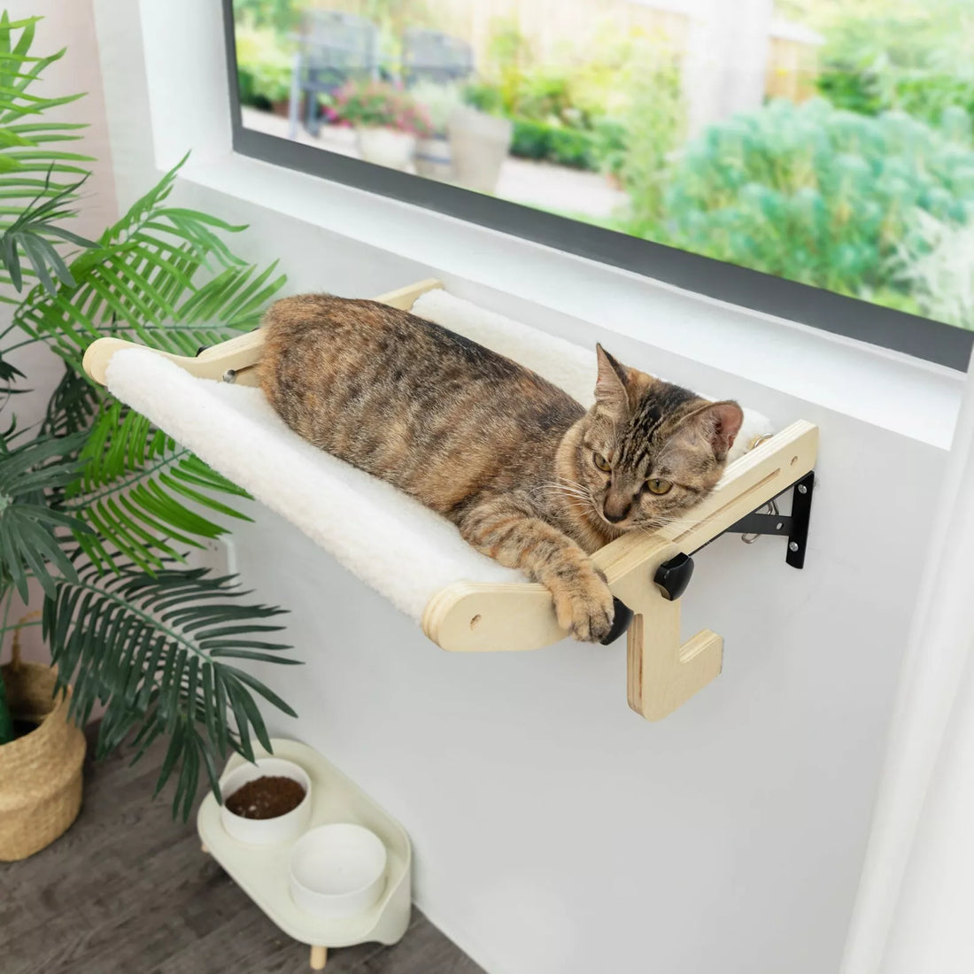 Window Plush Cat Hammock